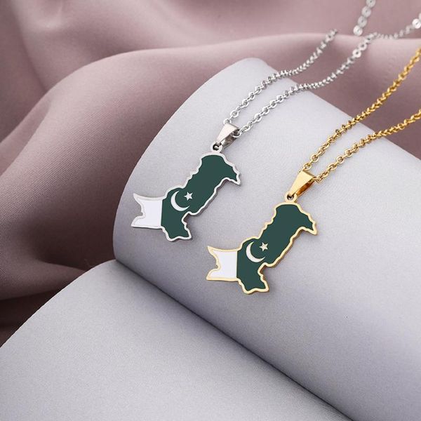 pendant necklaces cross border amazon retro drop oil pakistan map necklace fashion stainless steel lady clavicle chain, Silver
pendant necklaces cross border amazon retro drop oil pakistan map necklace fashion stainless steel lady clavicle chain, Silver