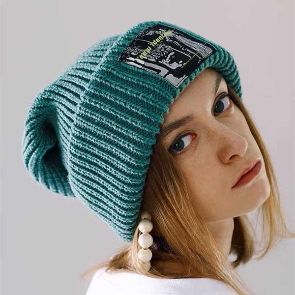 beanie/skull caps autumn and winter hat female ins wild pile thickened warm knitted japanese casual tide woolen, Blue;gray
beanie/skull caps autumn and winter hat female ins wild pile thickened warm knitted japanese casual tide woolen, Blue;gray