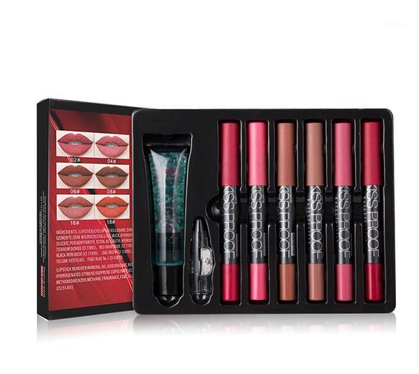 make up set 6 kiss proof lipstick & pencil sharpener remover cosmetic combination waterproof lip up1
make up set 6 kiss proof lipstick & pencil sharpener remover cosmetic combination waterproof lip up1