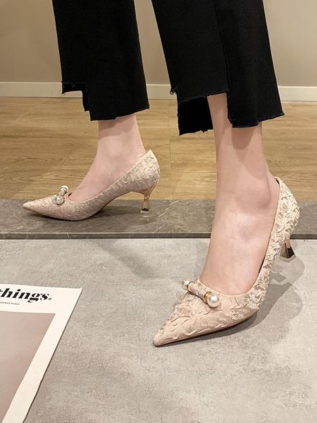 women shoes 2021 spring pumps slim heels lace-up latest slip on pointed wedge shallow mouth sandals ladies slimming gold beige n dress, Black
women shoes 2021 spring pumps slim heels lace-up latest slip on pointed wedge shallow mouth sandals ladies slimming gold beige n dress, Black