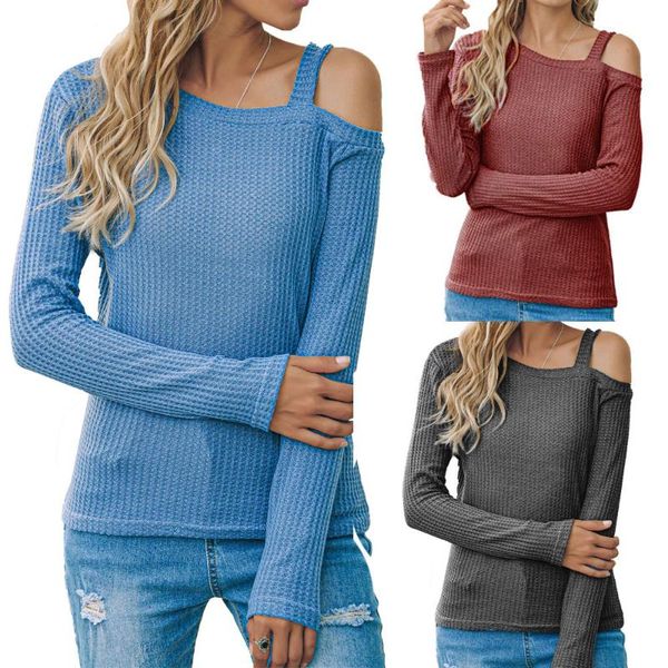 women's t-shirt long sleeve off-shoulder diagonal collar fasion large size sweatshirt sweaters, White;black
women's t-shirt long sleeve off-shoulder diagonal collar fasion large size sweatshirt sweaters, White;black