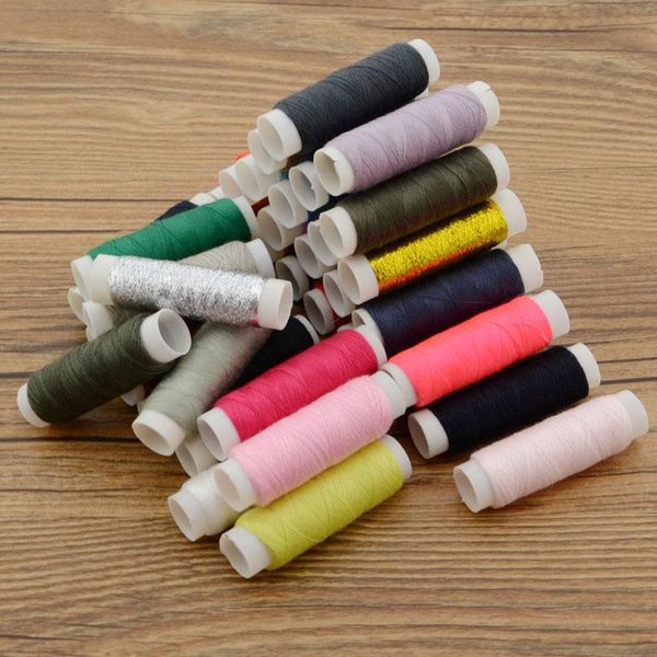 yarn 100% polyester sewing thread 39 colors roll hand embroidery 200 yard each spool durable for home kit, Black;white
yarn 100% polyester sewing thread 39 colors roll hand embroidery 200 yard each spool durable for home kit, Black;white