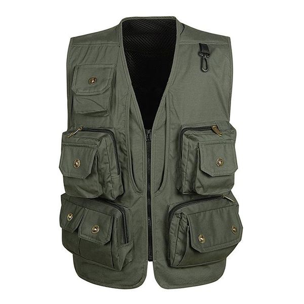 men's vests fashion for men wholesale multi-pocket pography vest casual reporter director military sa-8, Black;white
men's vests fashion for men wholesale multi-pocket pography vest casual reporter director military sa-8, Black;white