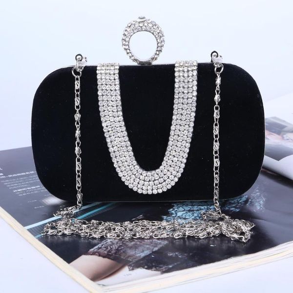 luxury u rhinestones women clutch diamonds metal evening bags mini chain shoulder purse for dress
luxury u rhinestones women clutch diamonds metal evening bags mini chain shoulder purse for dress