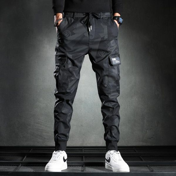 men's pants icclek spring and summer thin camouflage casual 2021 slim elastic waist drawstring tooling long, Black
men's pants icclek spring and summer thin camouflage casual 2021 slim elastic waist drawstring tooling long, Black