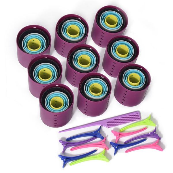 hair straighteners magnetic rollers set curler wave formers flexi rods home salon women girls curls styling tool, Black
hair straighteners magnetic rollers set curler wave formers flexi rods home salon women girls curls styling tool, Black