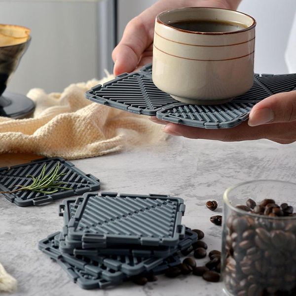 mats & pads diy spliced combination thickened square silicone insulation placemat heat resistant anti- non-slip potholder pad mat
mats & pads diy spliced combination thickened square silicone insulation placemat heat resistant anti- non-slip potholder pad mat