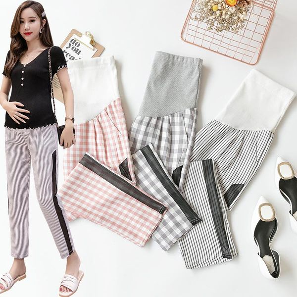 maternity bottoms summer thin section capri pants chiffon hollow out casual good breathability loose-fit lantern, White
maternity bottoms summer thin section capri pants chiffon hollow out casual good breathability loose-fit lantern, White