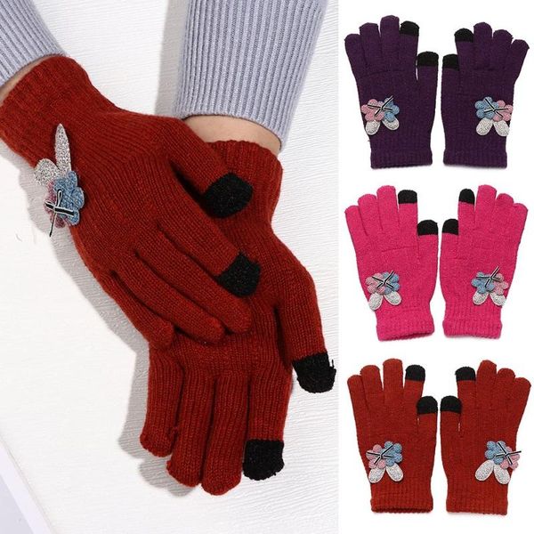 sports gloves winter soft plus velvet elastic touch screen mittens arm warmers thick warm knitted, Black
sports gloves winter soft plus velvet elastic touch screen mittens arm warmers thick warm knitted, Black