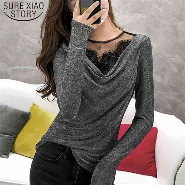 fashion autumn solid o-neck lace shirts long sleeve hollow out blouse women korean and blouses 7845 50 210506, White
fashion autumn solid o-neck lace shirts long sleeve hollow out blouse women korean and blouses 7845 50 210506, White