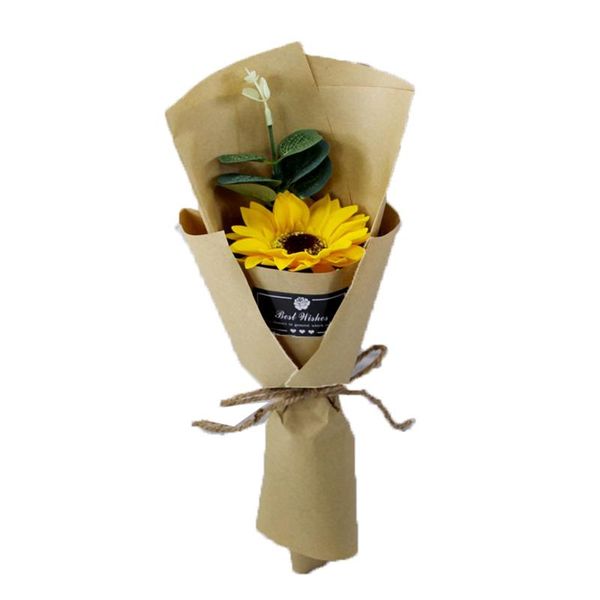 decorative flowers & wreaths single plant simulation sunflower bouquet soap teacher's day father mother's valentine's gift we
decorative flowers & wreaths single plant simulation sunflower bouquet soap teacher's day father mother's valentine's gift we