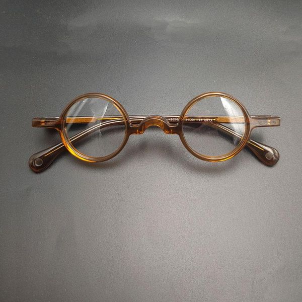 fashion sunglasses frames vintage transparent brown small round frame acetate myopia prescription optical retro glasses with lens diameter 3, Black
fashion sunglasses frames vintage transparent brown small round frame acetate myopia prescription optical retro glasses with lens diameter 3, Black