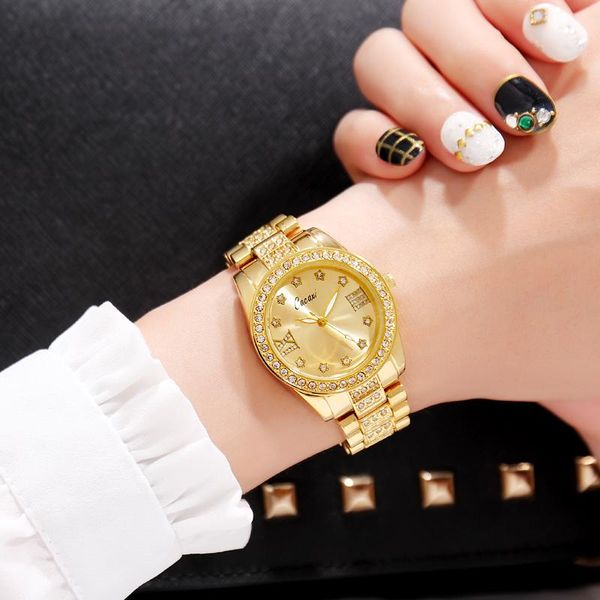 wristwatches cacaxi women watches fashion brand business japan quartz gold ladies watch rhinestones waterproof relogio feminino a170, Slivery;brown
wristwatches cacaxi women watches fashion brand business japan quartz gold ladies watch rhinestones waterproof relogio feminino a170, Slivery;brown