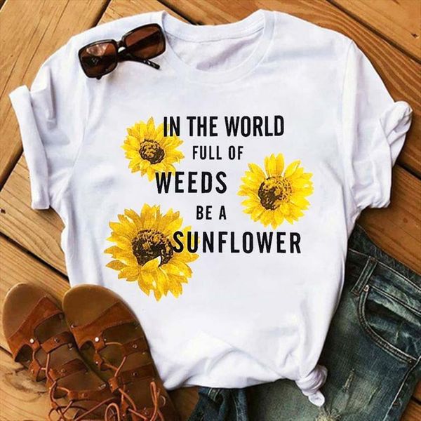 short sleeve sunflower print women t shirt o neck white summer 60s ulzzang aesthetic female lady tshirts
short sleeve sunflower print women t shirt o neck white summer 60s ulzzang aesthetic female lady tshirts