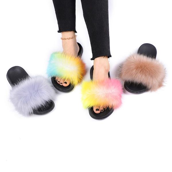 slippers women summer casual fluffy with fur flat non-slip faux furry slides large size shoes sandals, Black
slippers women summer casual fluffy with fur flat non-slip faux furry slides large size shoes sandals, Black