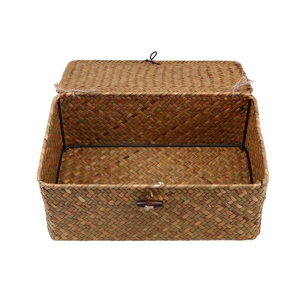 3pcs seaweed with button woven basket straw debris deskstorage box hand-woven - size s, m, baskets
3pcs seaweed with button woven basket straw debris deskstorage box hand-woven - size s, m, baskets