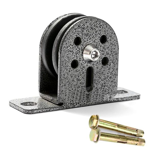 silent single pulley block stainless steel swivel lifting rope roller training equipment accessories for home gym
silent single pulley block stainless steel swivel lifting rope roller training equipment accessories for home gym