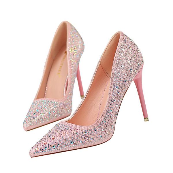 dress shoes sweet & delicate women's pumps elegant shallow mouth high heels pointed toe fashion rhinestones wedding women, Black
dress shoes sweet & delicate women's pumps elegant shallow mouth high heels pointed toe fashion rhinestones wedding women, Black