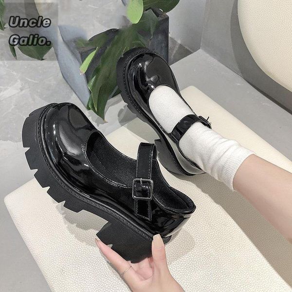 dress shoes women japanese style mary jane vintage girls high heel platform college student big size 40, Black
dress shoes women japanese style mary jane vintage girls high heel platform college student big size 40, Black