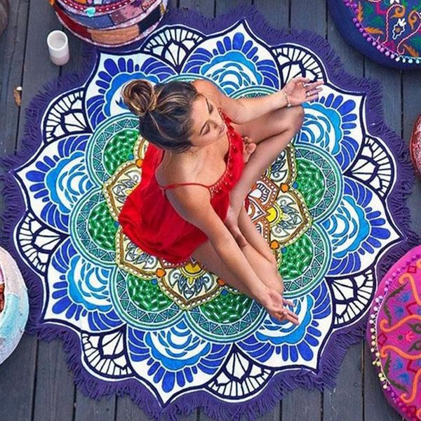 outdoor pads 2021 tassel mandala tapestry beach towel sunblock round bikinis cover-up blanket lotus bohemian yoga mat camping mattress 150cm
outdoor pads 2021 tassel mandala tapestry beach towel sunblock round bikinis cover-up blanket lotus bohemian yoga mat camping mattress 150cm