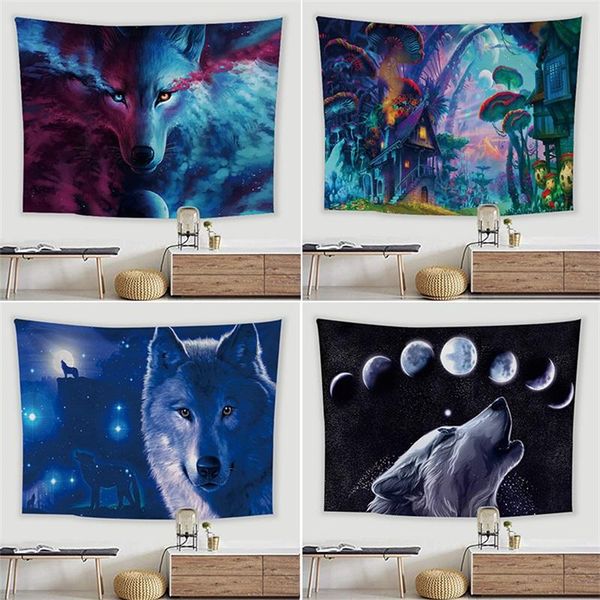 tapestries wolves lions wild animals romm decorative sofa cover outside sitting cloth
tapestries wolves lions wild animals romm decorative sofa cover outside sitting cloth