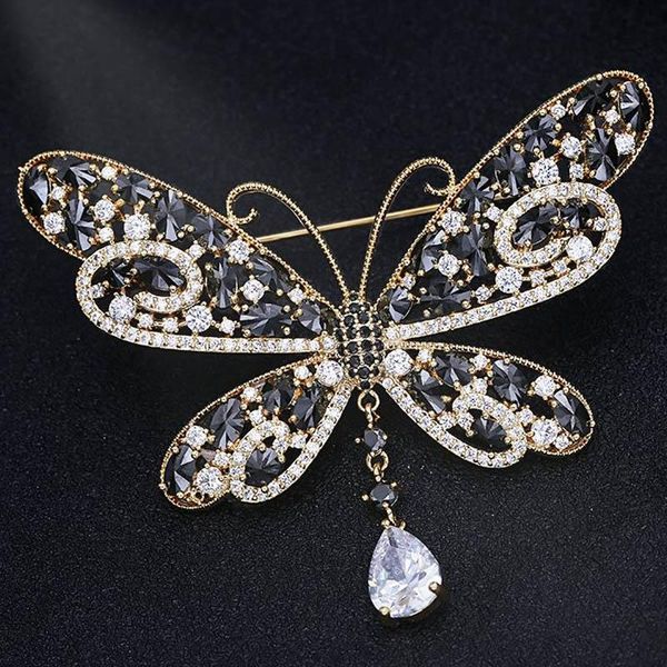 pins, brooches zlxgirl bridal jewelry various specifications zircon butterfly shape brooch pins copper scarf corsage hats, Gray
pins, brooches zlxgirl bridal jewelry various specifications zircon butterfly shape brooch pins copper scarf corsage hats, Gray