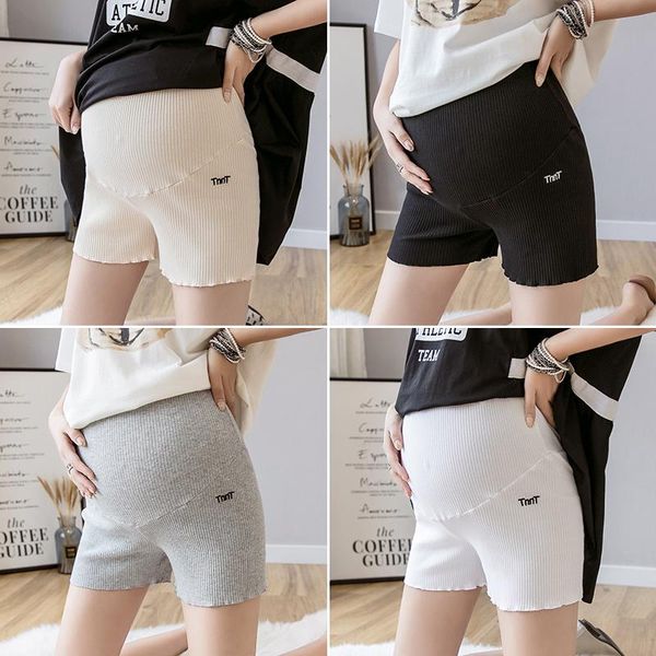 662# maternity leisure pants safety fashion shorts elastic waist pregnant women belly support trousers bottoms, White
662# maternity leisure pants safety fashion shorts elastic waist pregnant women belly support trousers bottoms, White