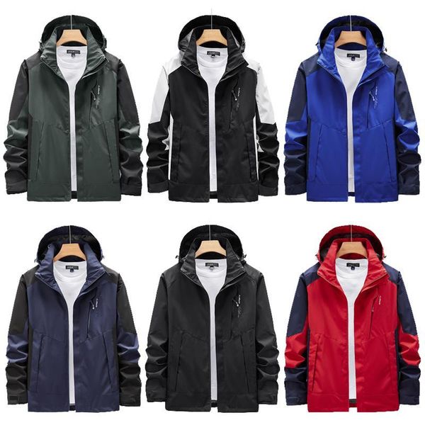 men's jackets 2021 spring autumn outdoor sports hiking hunting breathable windbreaker waterproof hooded jacket coats oversized, Black;brown
men's jackets 2021 spring autumn outdoor sports hiking hunting breathable windbreaker waterproof hooded jacket coats oversized, Black;brown