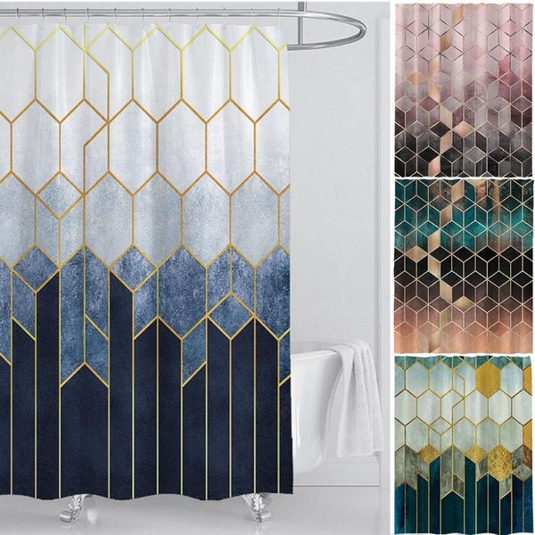 easy install ombre drape hanging shower curtain bath decor machine washable digital printing waterproof geometric grid polyester curtains
easy install ombre drape hanging shower curtain bath decor machine washable digital printing waterproof geometric grid polyester curtains