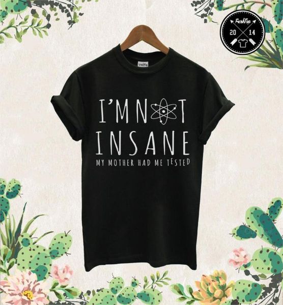 im not insane my mother had me tested t shirtharajuku streetwear shirt mentheory sheldon bazinga, White;black
im not insane my mother had me tested t shirtharajuku streetwear shirt mentheory sheldon bazinga, White;black