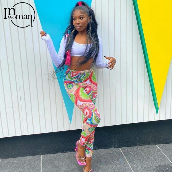 women's pants & capris inwoman women bodycon booty wrap spiral high waist print transparent trousers ladies elastic party clubwear fema, Black;white
women's pants & capris inwoman women bodycon booty wrap spiral high waist print transparent trousers ladies elastic party clubwear fema, Black;white