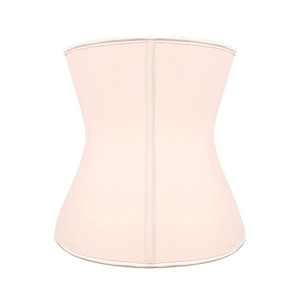 women's shapers double-breasted waist belt silm lack latex slimming trainer for women, Black;white
women's shapers double-breasted waist belt silm lack latex slimming trainer for women, Black;white