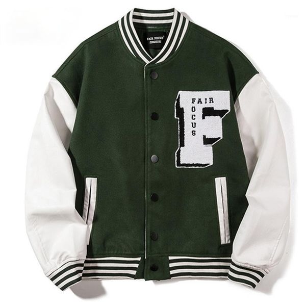 men's jackets hip-hop alphabet embroidery college jacket patchwork color block harajuku ladies baseball unisex, Black;brown
men's jackets hip-hop alphabet embroidery college jacket patchwork color block harajuku ladies baseball unisex, Black;brown