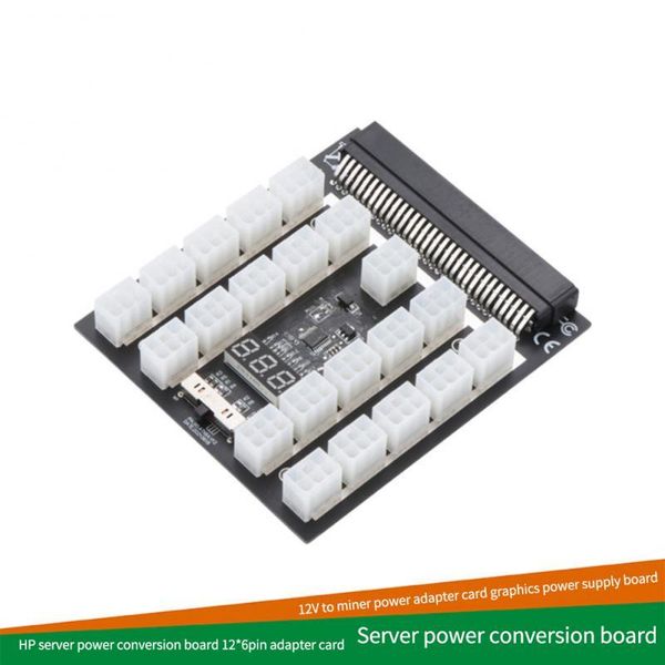 computer cables & connectors pci-e 12v 21x6 pin power supply breakout board adapter for server psu gpu btc mining
computer cables & connectors pci-e 12v 21x6 pin power supply breakout board adapter for server psu gpu btc mining