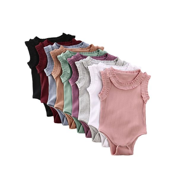 toddler newborn baby boys girls summer clothes ruffles ribbed solid o-neck rompers sleeveless jumpsuits playsuits cotton sunsuit, Blue
toddler newborn baby boys girls summer clothes ruffles ribbed solid o-neck rompers sleeveless jumpsuits playsuits cotton sunsuit, Blue
