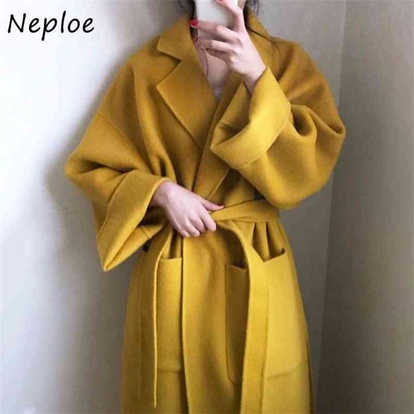 chic double pockets drawstring jacket autumn winter ginger yellow slim waist coat loose turn-down collar women 210422, Black
chic double pockets drawstring jacket autumn winter ginger yellow slim waist coat loose turn-down collar women 210422, Black