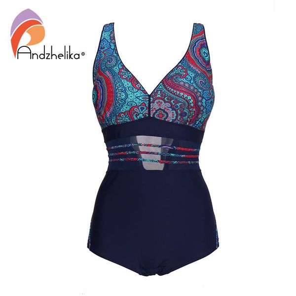 andzhelika plus size swimsuit women one-piece swimwear print sport bodysuit mesh patchwork beach bathing suit monokini suits
andzhelika plus size swimsuit women one-piece swimwear print sport bodysuit mesh patchwork beach bathing suit monokini suits