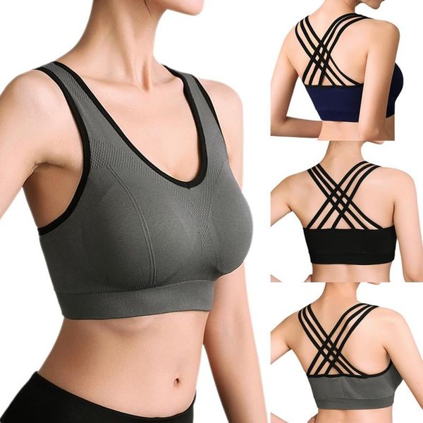 bras women support cross sling back sports underwear high intensity running shockproof bra seamless, Red;black
bras women support cross sling back sports underwear high intensity running shockproof bra seamless, Red;black
