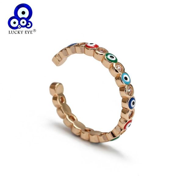 lucky eye multi color turkish evil open ring copper gold silver finger for women men party fashion jewelry be89 cluster rings, Golden;silver
lucky eye multi color turkish evil open ring copper gold silver finger for women men party fashion jewelry be89 cluster rings, Golden;silver