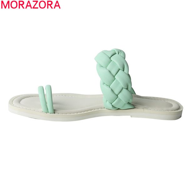 morazora brand fashion women slippers comfortable flat heel round toe ladies shoes summer casual muels shoes 210506, Black
morazora brand fashion women slippers comfortable flat heel round toe ladies shoes summer casual muels shoes 210506, Black