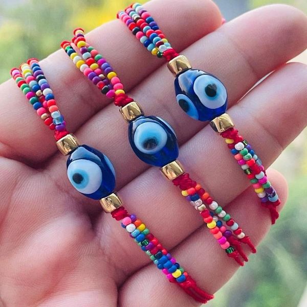 beaded, strands go2boho turkish evil eye bracelets colorful glass beads bracelet for women boho jewelry 2021 multilayer red string lucky bra, Black
beaded, strands go2boho turkish evil eye bracelets colorful glass beads bracelet for women boho jewelry 2021 multilayer red string lucky bra, Black