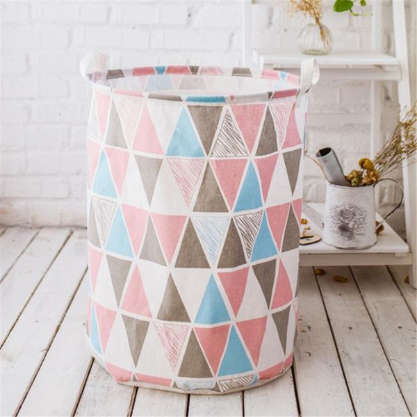 collapsible laundry basket fashion print self-standing storage bin with two handles for clothes toy collection bags
collapsible laundry basket fashion print self-standing storage bin with two handles for clothes toy collection bags