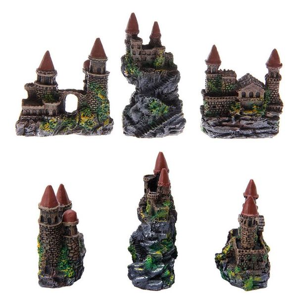 1pc aquarium polyresin tower castle ornament fish tank decoration accessories decorations
1pc aquarium polyresin tower castle ornament fish tank decoration accessories decorations