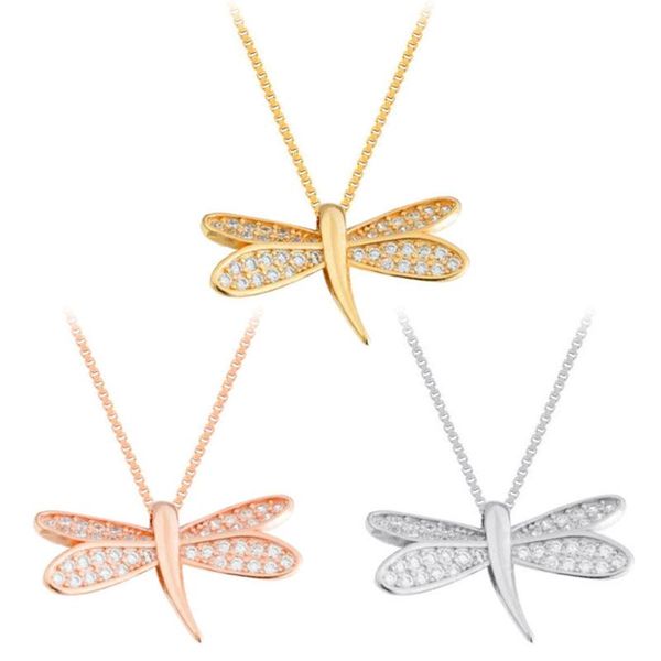 pendant necklaces exquisite dragonfly necklace charming women's wedding crystal jewelry fashion lady party accessories, Silver
pendant necklaces exquisite dragonfly necklace charming women's wedding crystal jewelry fashion lady party accessories, Silver