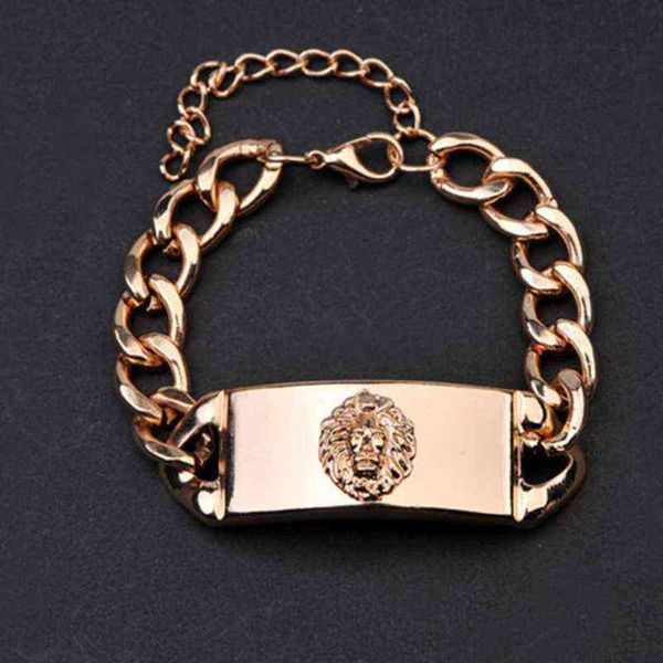 punk style exaggerated lion head chain bracelet women men fashion cool metal alloy gold, Golden;silver
punk style exaggerated lion head chain bracelet women men fashion cool metal alloy gold, Golden;silver