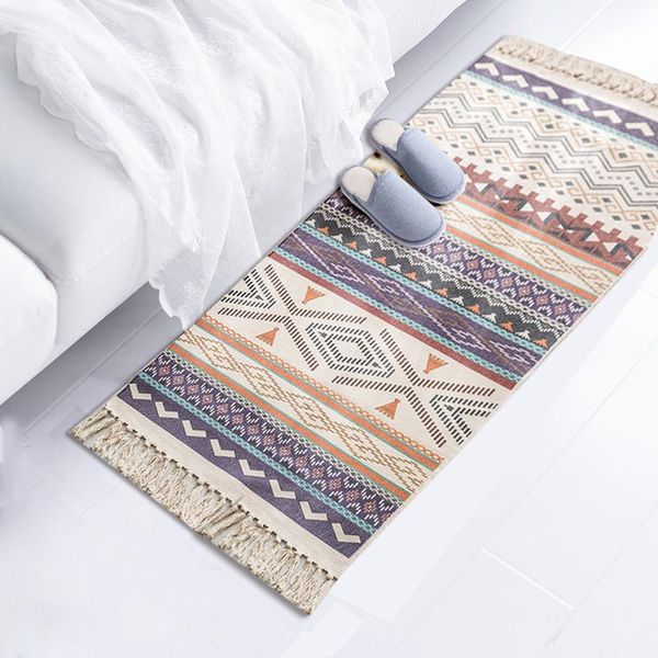 carpets bohemian style simple fringes cotton fresh mat living room bedroom bedside famous family blanket
carpets bohemian style simple fringes cotton fresh mat living room bedroom bedside famous family blanket