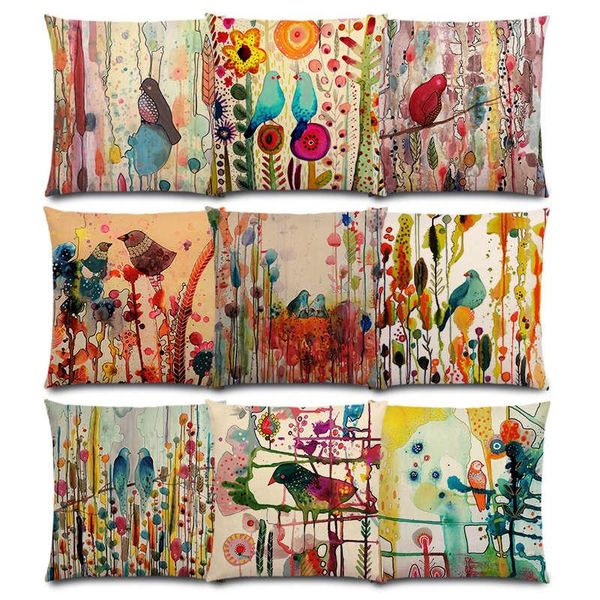 cushion/decorative pillow love watercolor little bird cute colorful flowers clusters happy life floral woods trees cushion cover sofa throw
cushion/decorative pillow love watercolor little bird cute colorful flowers clusters happy life floral woods trees cushion cover sofa throw