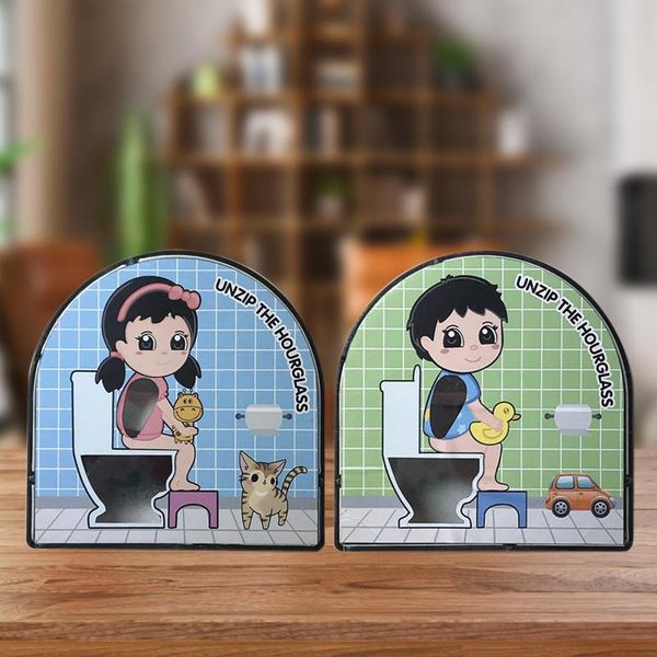 hourglass timer novel funny bathroom kids toilet creative time management practical decor for children's room drop/ship novelty items 
hourglass timer novel funny bathroom kids toilet creative time management practical decor for children's room drop/ship novelty items
