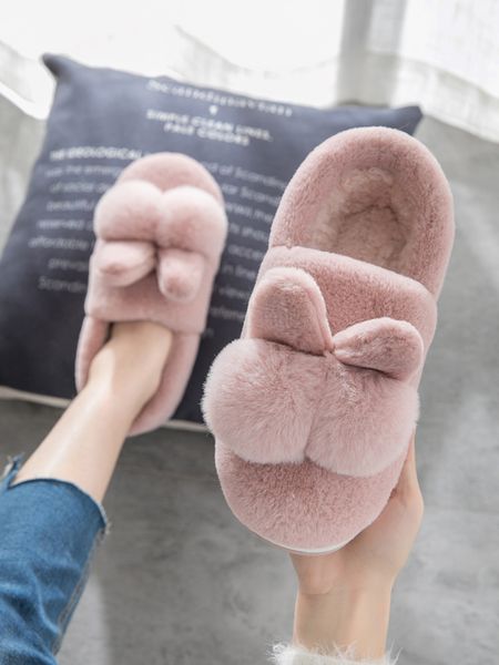 cotton slippers women's thick bottom winter bag with plush postpartum warm h shoes lovely home indoor children, Black
cotton slippers women's thick bottom winter bag with plush postpartum warm h shoes lovely home indoor children, Black