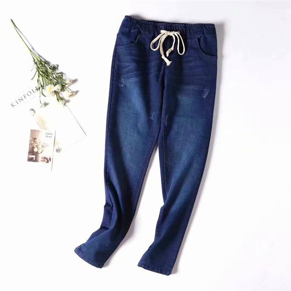 women spring fall fashion solid color stretchy denim pants female slim fit elastic high waist pencil leg skinny casual jeans women's, Blue
women spring fall fashion solid color stretchy denim pants female slim fit elastic high waist pencil leg skinny casual jeans women's, Blue